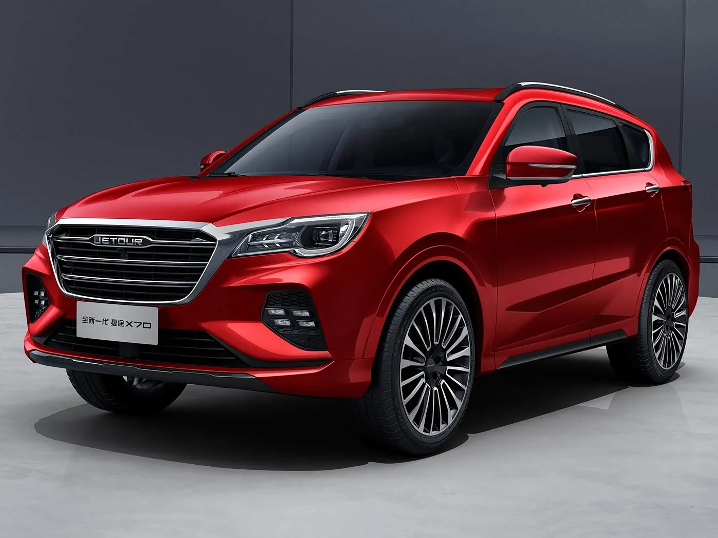 Yeni Chery Jetour X70 SUV Avtomatik Drive Euro Vi Emissiya Yüngül lehimli Rack Dam Kamera Dəri Oturacaqlar
