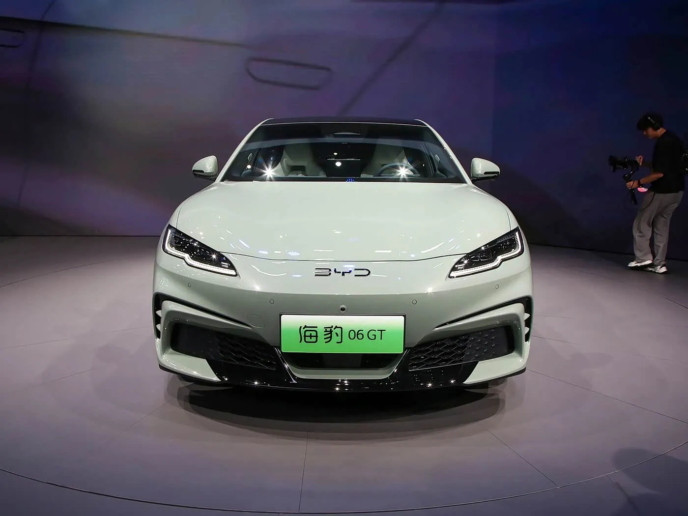 BYD SEAL 06GT Heatwave Edition Electric Hatchback 550 AWD 3000W Motor Power 4x4 Mini Mini Auton Dinamik Sol Təcrübə ilə