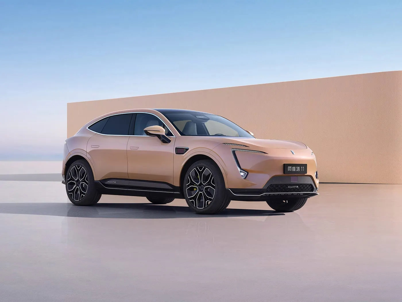 AVATR 11 yüksək texnologiyalı elektrikli SUV Coupe 4WD EV Motorlu ilə təchiz olunmuş yeni enerji nəqliyyatı
