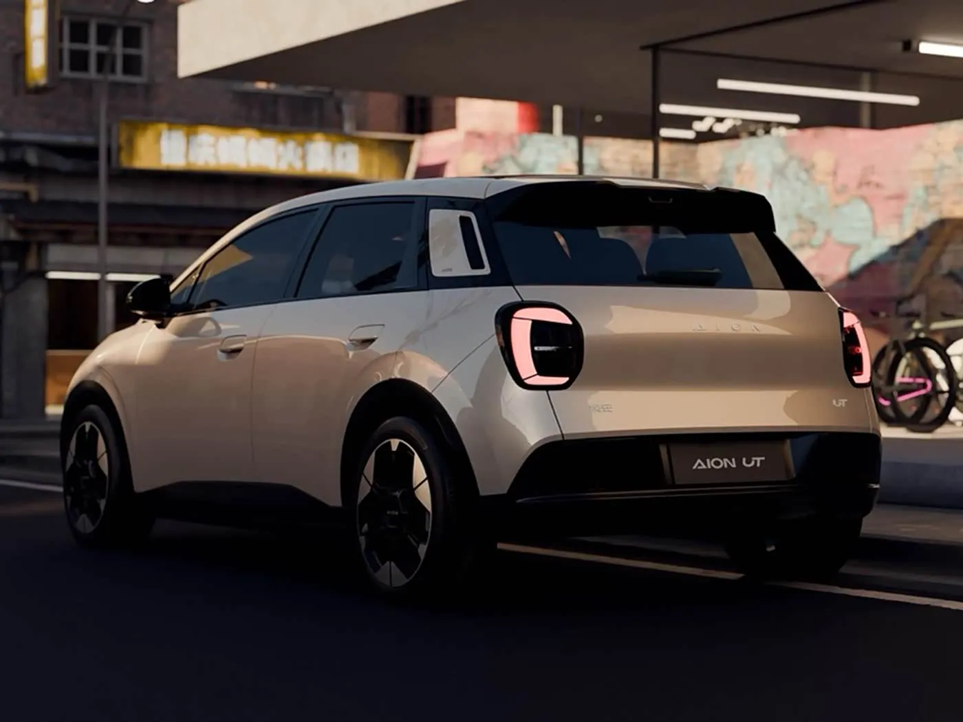 Yeni Enerji Saf Elektrik Mini Hatchback Aion Aion UT-dən isti satış Litium hibrid eV, GAC Birgə Müəssisəsi Aşağı Qiymət