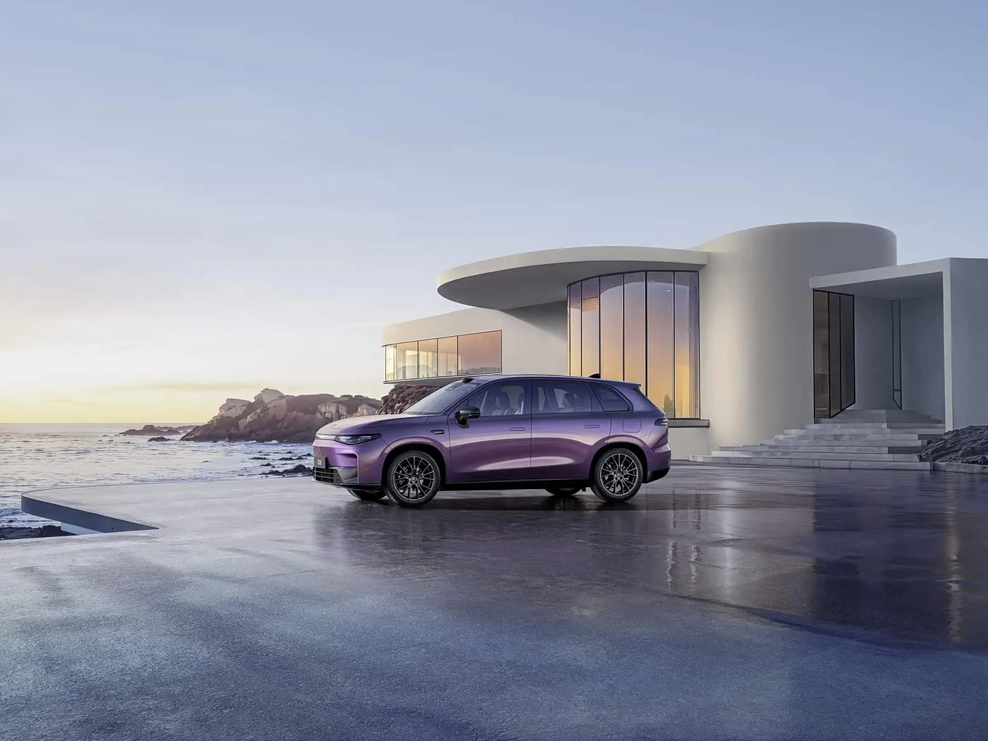 Çindən LEAPMOTOR C10 Hibrid Yüksək Sürətli 4WD Elektrikli SUV 170km Menzilli Yeni Enerji Avtomobili