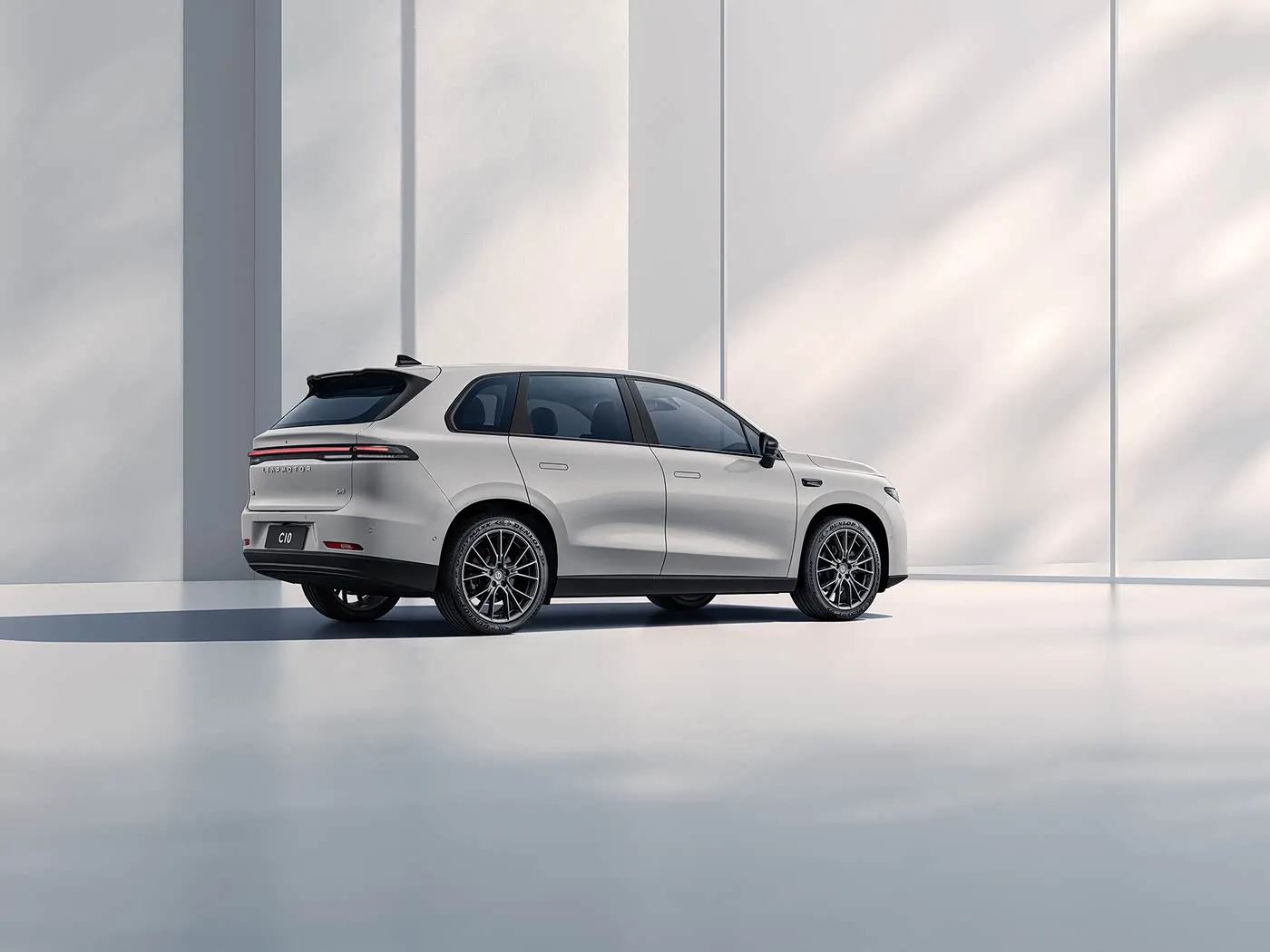 Çindən LEAPMOTOR C10 Hibrid Yüksək Sürətli 4WD Elektrikli SUV 170km Menzilli Yeni Enerji Avtomobili