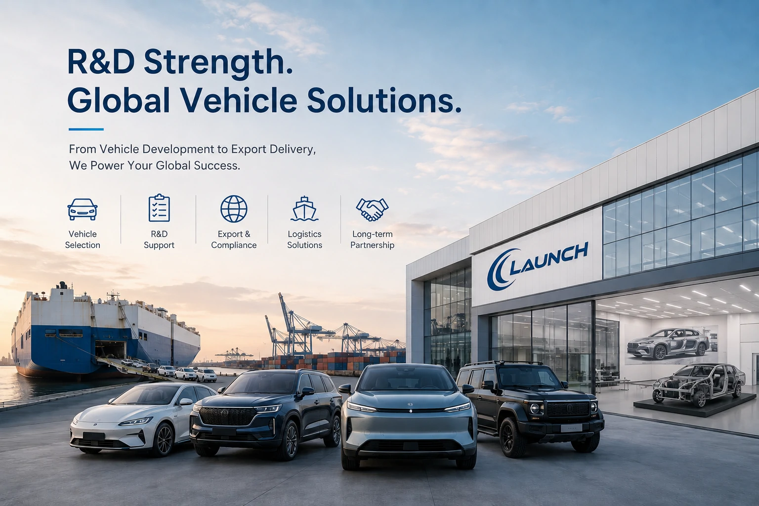 Launch Design: How Automotive R&D Strength Supports Global Vehicle Sourcing