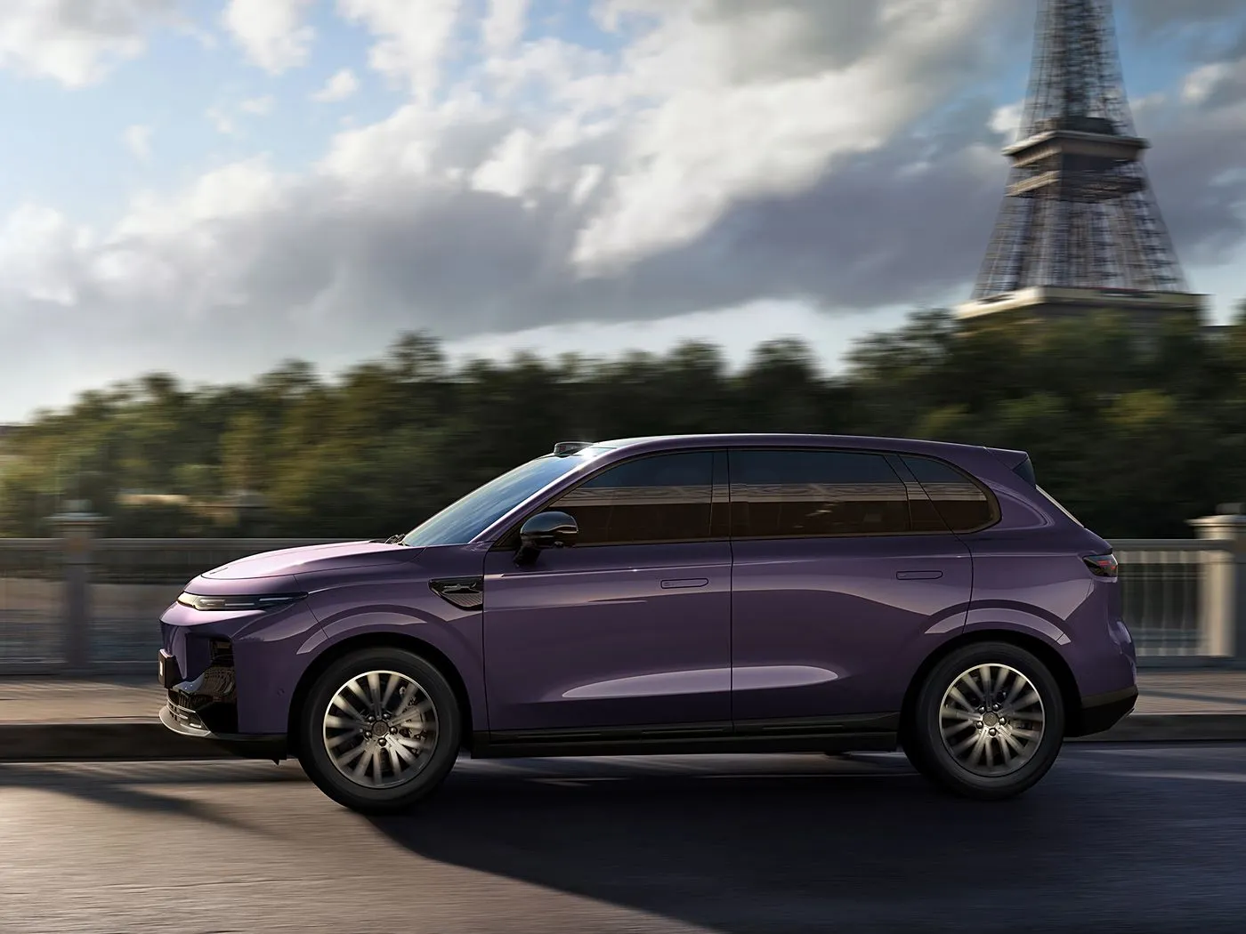 510-600 km CLTC diapazonu olan LeapMotor B10 Saf Elektrikli Yığıcı SUV, 14.6 "2.5K ekran və LeapMotor Pilot Yeni Enerji Vasitəsi