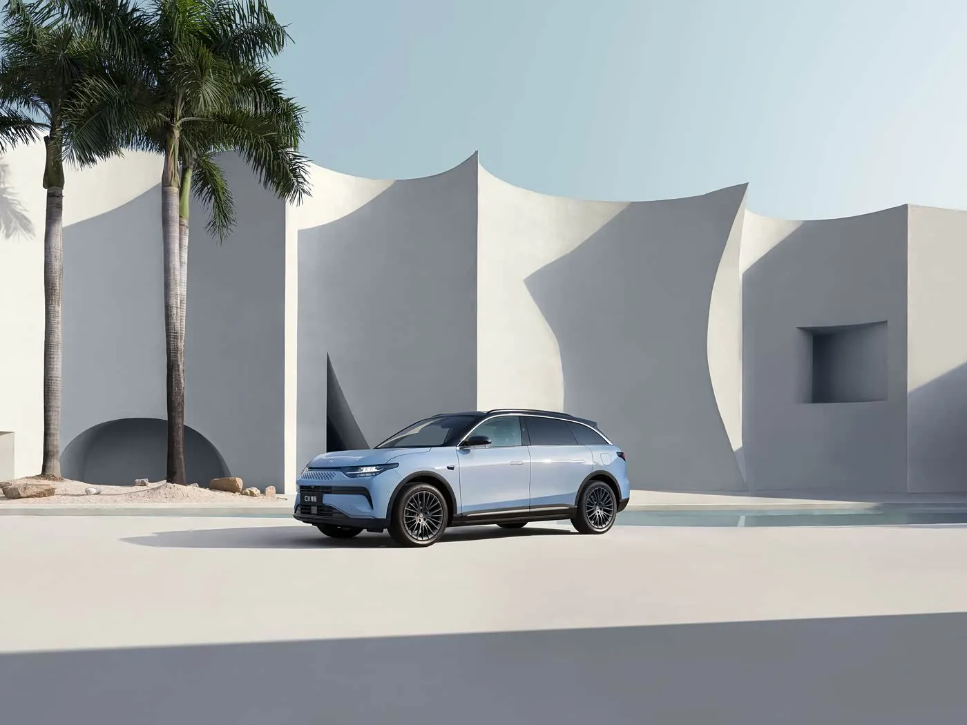 LeapMotor C11 Comfort Version Hybrid Elektrikli SUV PHEV avtomobili Genişləndirilmiş Yeni Enerji Vasitəsi