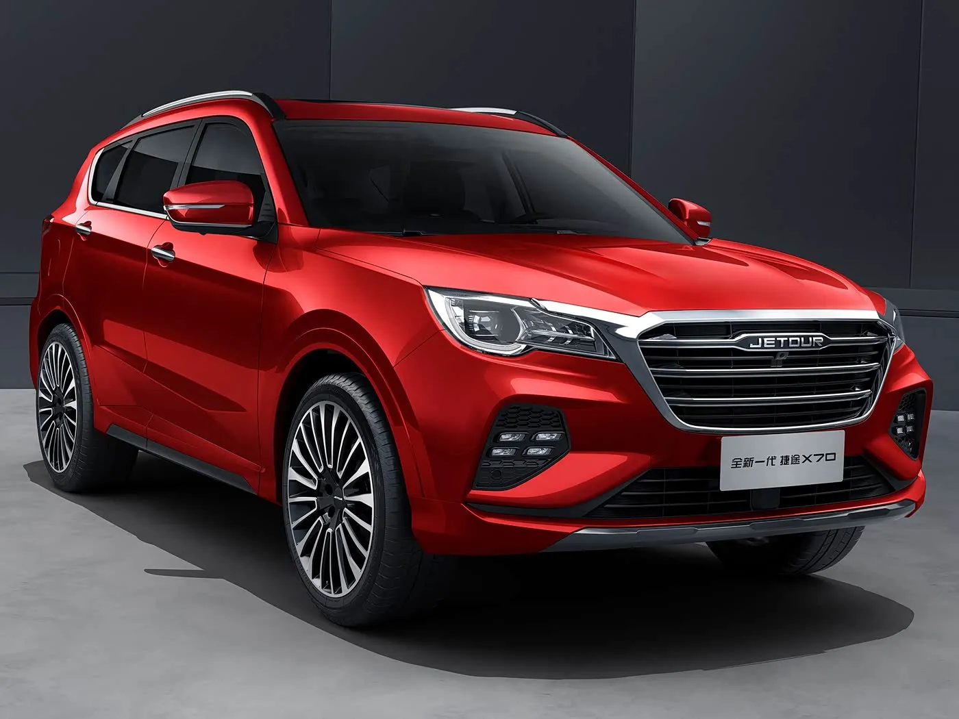 Yeni Chery Jetour X70 SUV Avtomatik Drive Euro Vi Emissiya Yüngül lehimli Rack Dam Kamera Dəri Oturacaqlar