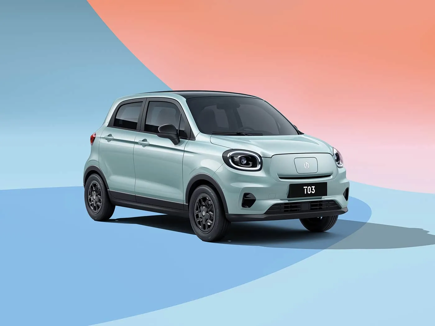 LeapMotor T03 Rahatlıq Edition Mini Ev Yüksək sürətli Elektrikli Mini Hatchback Yeni Enerji Vasitəsi