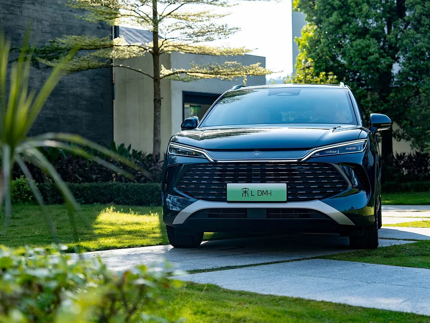 BYD Song L DM-I kompakt phev SUV Uzun məsafəli, yüksək sürətli yeni enerji nəqliyyat vasitəsi Dipilot 2.0 Qızdırılan oturacaqlar 360 ° Panoramik kamera