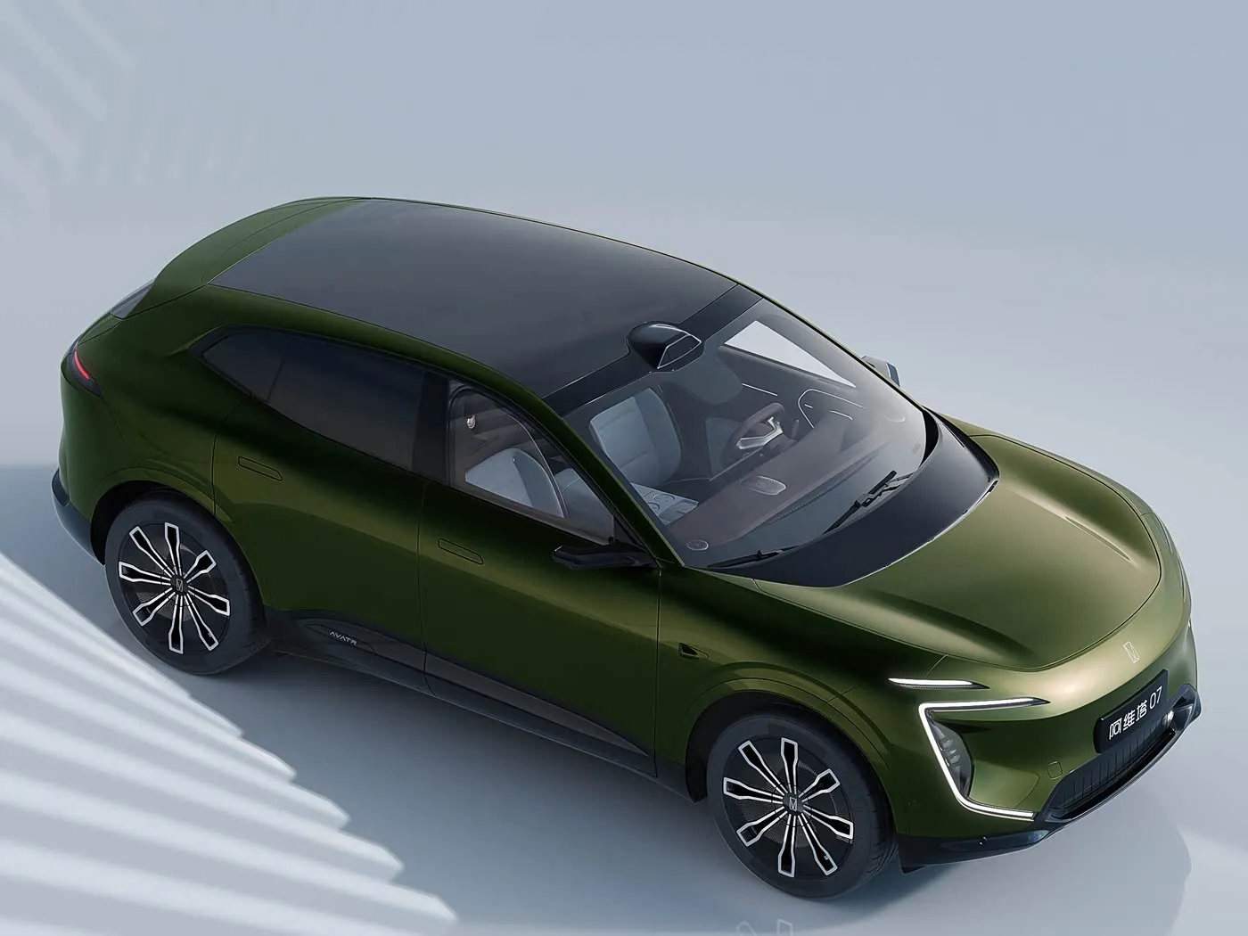 Avita 07 Saf Elektrik / Aralığı Döşəməsi SUV Müasir Elektrik Sürücülük Təcrübəsi Huawei Elanları 3.0 Texnologiya Yeni Enerji Vasitəsi