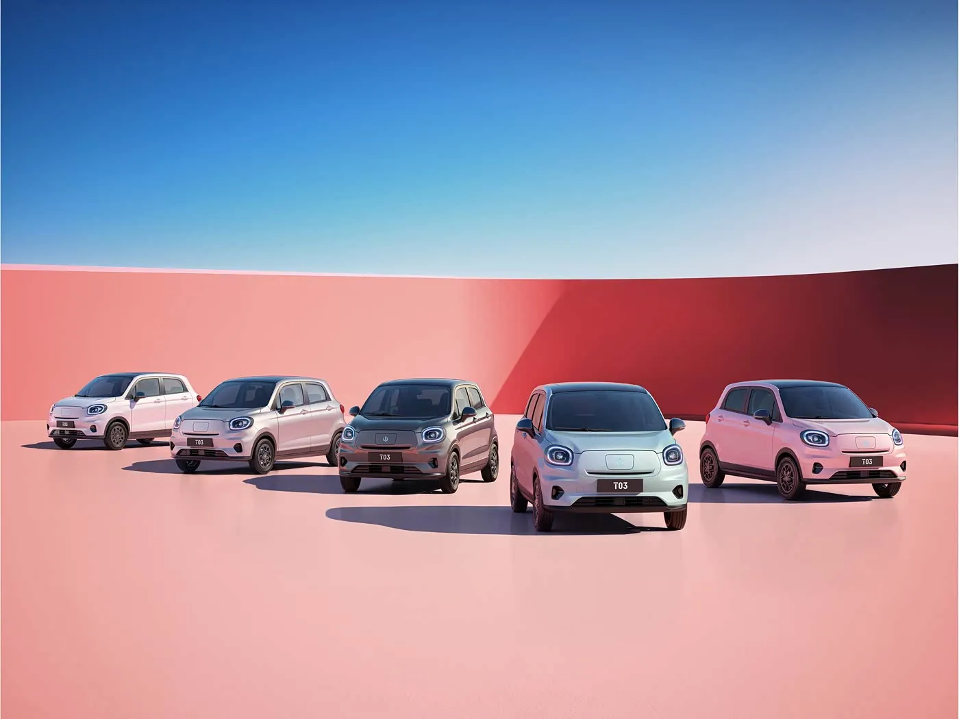 LeapMotor T03 Rahatlıq Edition Mini Ev Yüksək sürətli Elektrikli Mini Hatchback Yeni Enerji Vasitəsi