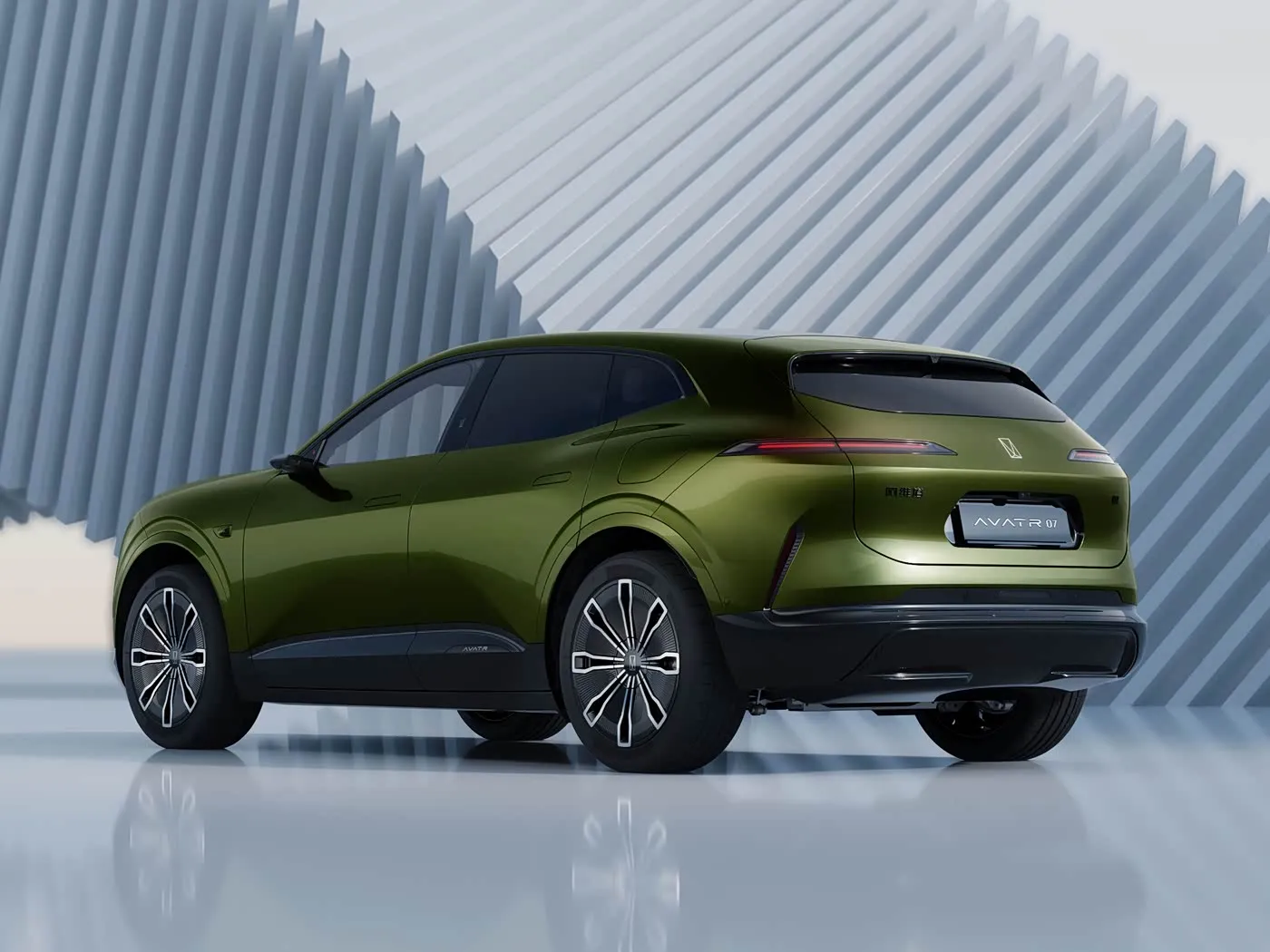 Avita 07 Saf Elektrik / Aralığı Döşəməsi SUV Müasir Elektrik Sürücülük Təcrübəsi Huawei Elanları 3.0 Texnologiya Yeni Enerji Vasitəsi