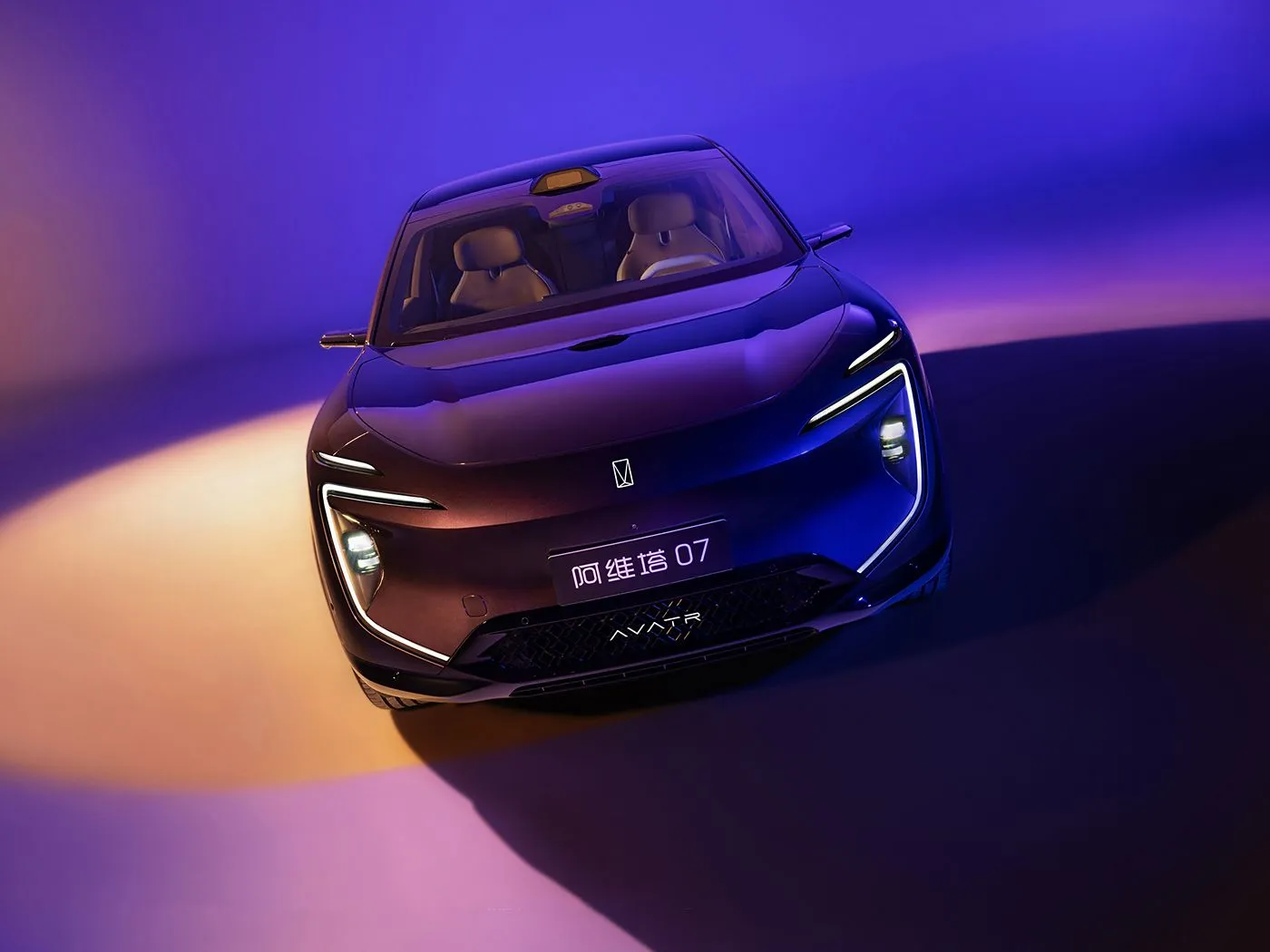 Avita 07 Saf Elektrik / Aralığı Döşəməsi SUV Müasir Elektrik Sürücülük Təcrübəsi Huawei Elanları 3.0 Texnologiya Yeni Enerji Vasitəsi