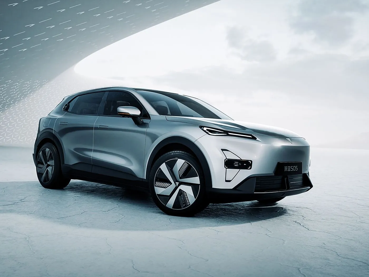 Deepal S05 Kompakt SUV PHEV / EV Uzun məsafəli təkər bazası Yeni Enerji Vasitəsi