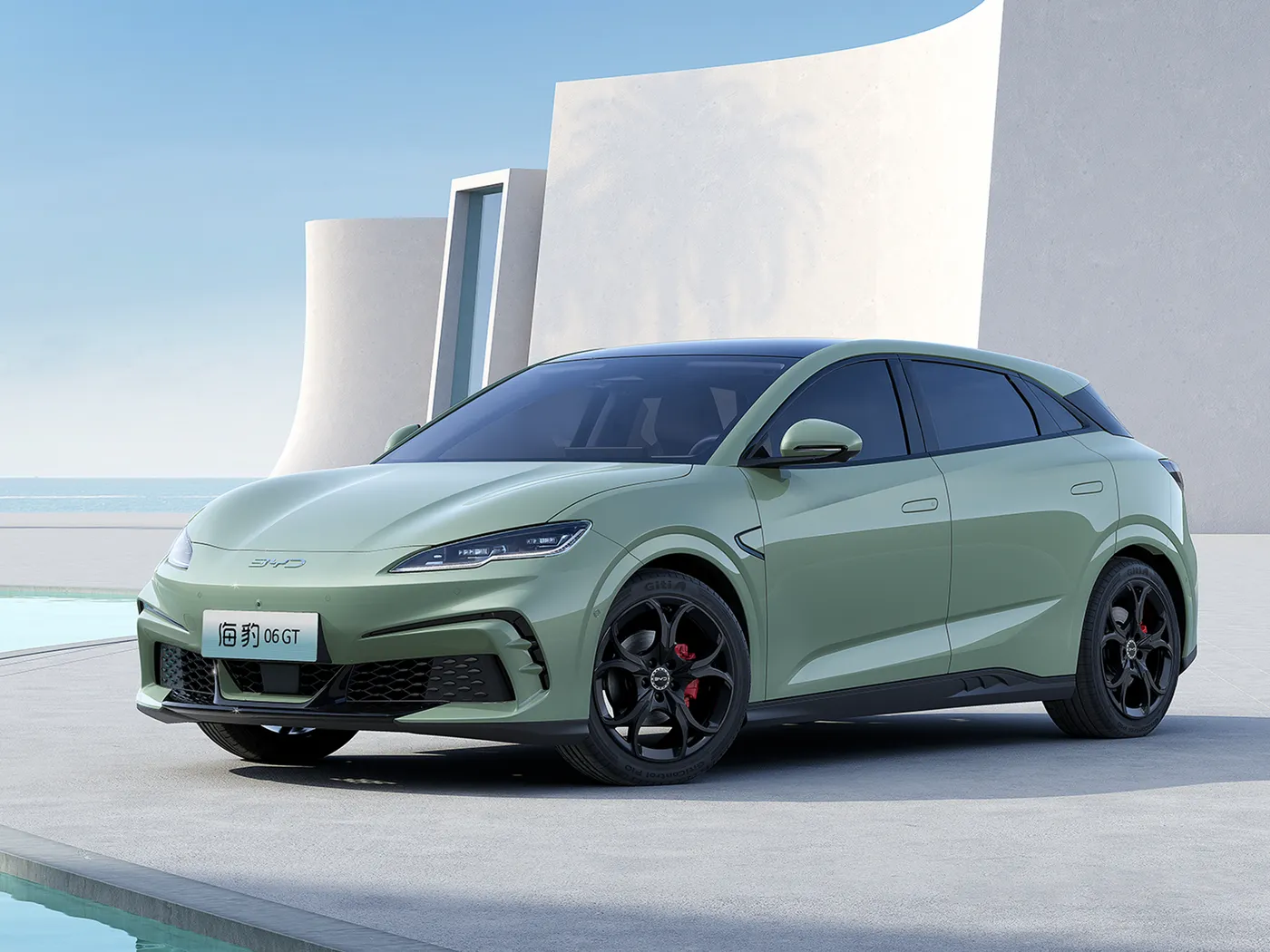 BYD SEAL 06GT Heatwave Edition Electric Hatchback 550 AWD 3000W Motor Power 4x4 Mini Mini Auton Dinamik Sol Təcrübə ilə