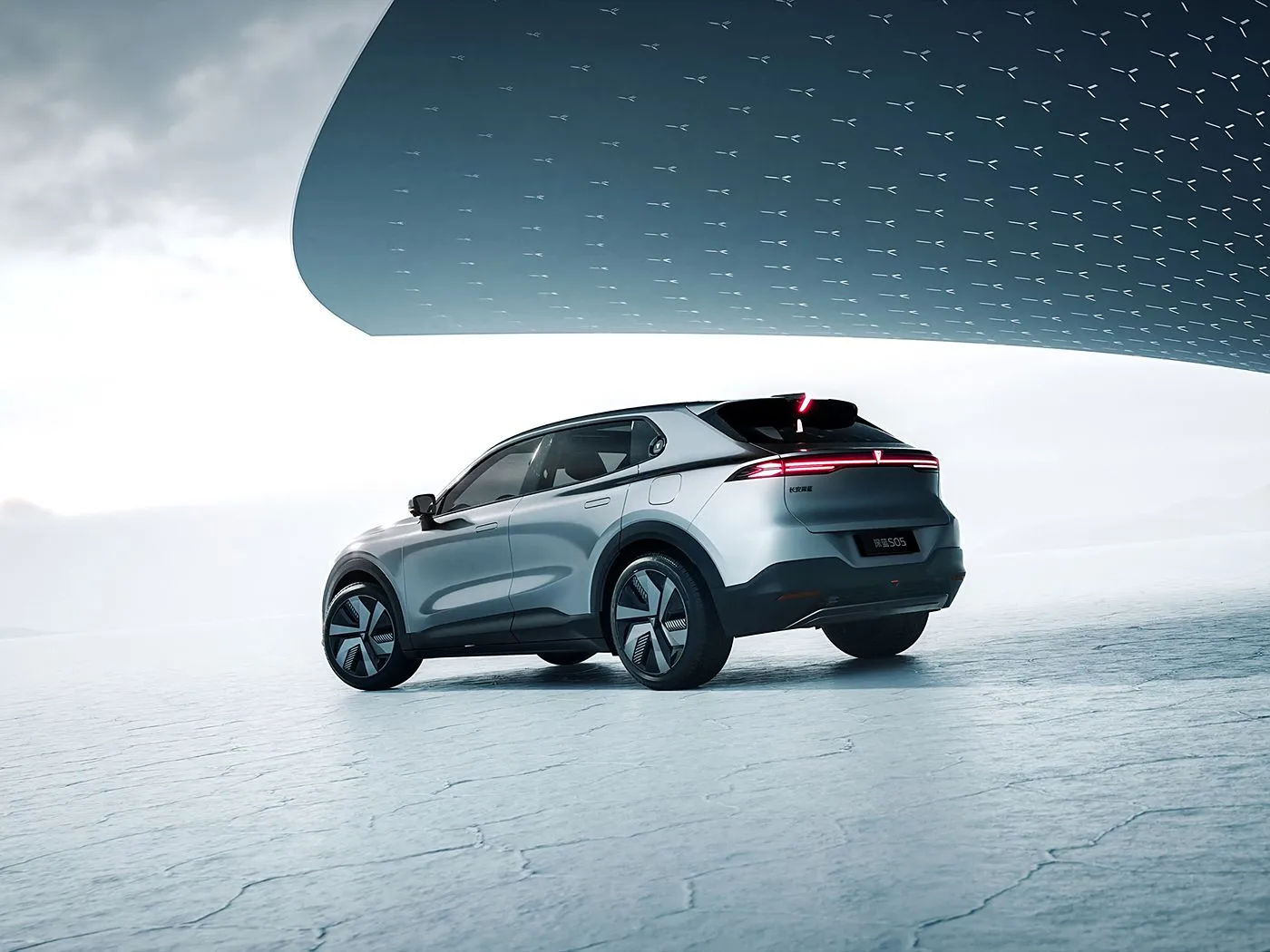 Deepal S05 Kompakt SUV PHEV / EV Uzun məsafəli təkər bazası Yeni Enerji Vasitəsi